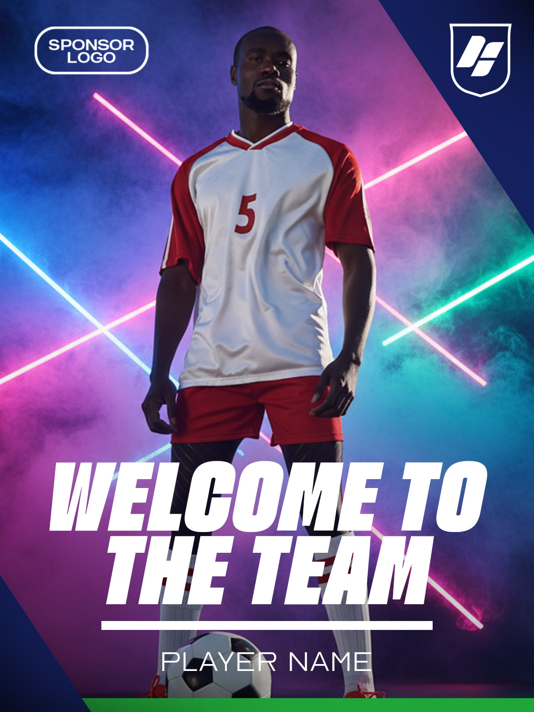Rio New Signing graphic template