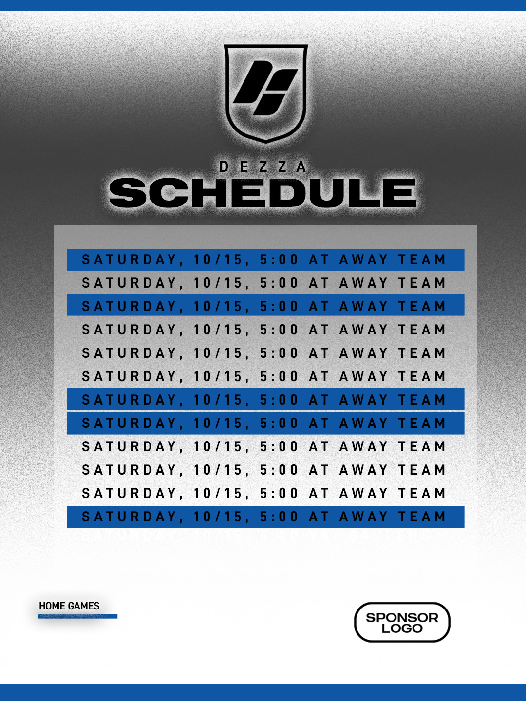Schedule thumbnail